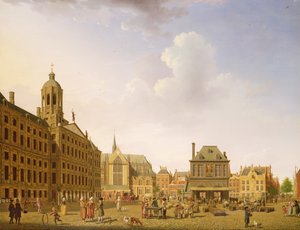 Dam-Platz - Amsterdam, 1782